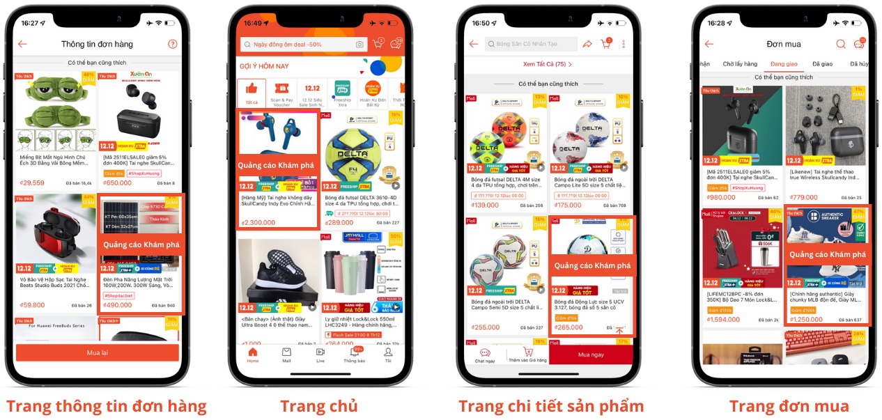 Tính năng nổi bật của Shopee khám phá sàn thương mại điện tử