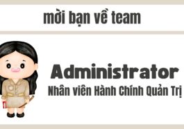 Administrator (Nhân viên Hành chính Quản trị)